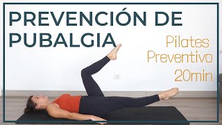 PILATES PREVENTIVO Prevención de Pubalgia o Osteopatía de pubis 20 min [upl. by Epolulot]