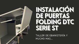 Como Instalar Puertas Folding Sistema DTC Top Stays Serie ST [upl. by Saidee775]