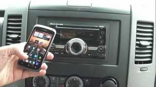 clarion cx501 bluetooth stereo auto car receiver [upl. by Croydon]