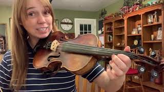 Simple Easy Beginner Fiddle Tune Tutorial Lesson with National Champion Jacie Sites [upl. by Sreip]