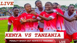 Kenya VS Tanzania 43 Penalty shootout Kenya Progresses to CECAFA U18 finals [upl. by Fowkes]