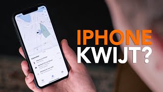 iPhone kwijt Zo vind je het toestel terug met de Zoek mijnapp [upl. by Esinehc]