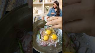 ytshorts Aditi Rao Special Half Moon moon moon egg recipe [upl. by Topliffe]