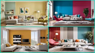 Living Room Colour Combinations Transform Your Space with Stunning Color Scheme Palettes ideas 2024 [upl. by Yoccm]