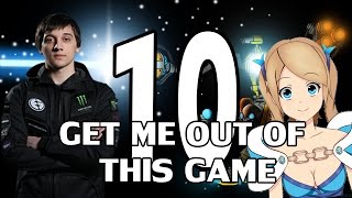 Arteezy  Best Moments 10  GET ME OUT OF THIS GAME ft SHUT UP MAIDEN [upl. by Wachtel]