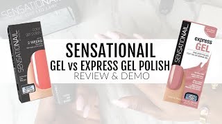 SENSATIONAIL  Gel vs Express Review [upl. by Agatha]