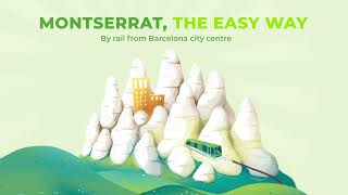 Montserrat the easy and green way  Travel by rail from Barcelona city center [upl. by Finny441]