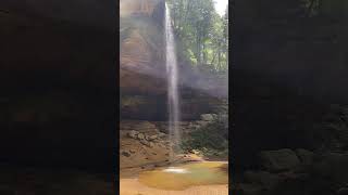 Hiking in hocking hills travel vlog [upl. by Ynnatirb961]