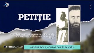 Stirile Kanal D  Arsenie Boca acuzat ca facea vraji “Un vrajitor eretic care umbla cu” [upl. by Hedelman110]