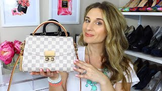 LOUIS VUITTON CROISETTE UNBOXING [upl. by Yanaton]