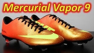 Nike Mercurial Vapor 9 IX Sunset  Unboxing  On Feet [upl. by Ocirederf]