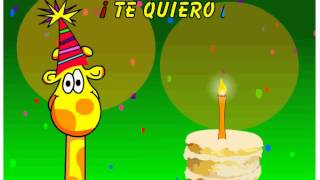 Te Quiero Mucho Feliz  Videos Animados de Feliz Cumpleaños [upl. by Meyer]