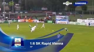 Highlights TrattnachtalAuswahl vs SK Rapid vom 2 Juli 2014 [upl. by Doner]