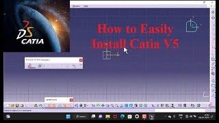 HOW TO INSTALL CATIA V5 R21 [upl. by Nomla]