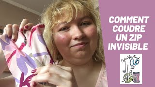 TUTO COUTURE  Comment coudre un ZIP INVISIBLE [upl. by O'Toole]