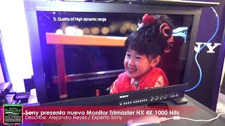 Monitor Trimaster HX 4K de Sony [upl. by Tnilc140]