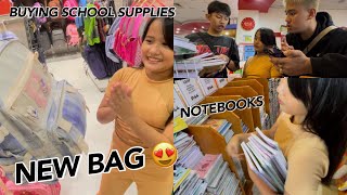 Back to School BUYING CHLOE’S SCHOOL SUPPLIES 2023  Grae and Chloe [upl. by Afirahs697]