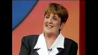 Maggie Kirkpatrick with Dieter Brummer on Gerry Kelly show  Prisoner Cell Block H 1996 [upl. by Hebrew]