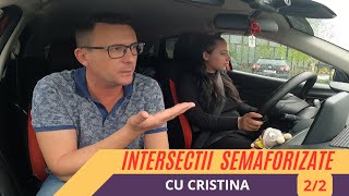 Intersectii semaforizate Cristina 22 [upl. by Zerdna527]