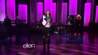 Demi Lovato  Neon Lights Live at The Ellen DeGeneres Show [upl. by Leunammi]