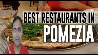 Best Restaurants and Places to Eat in Pomezia  Italy [upl. by Arlon]