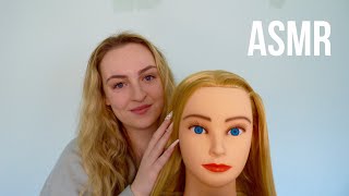 ASMR  Doll Scalp Scratching Face Tapping Hairplay amp More ✨ [upl. by Stilwell]