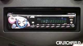 JVC KDAHD39 Car Stereo  Crutchfield VIdeo [upl. by Beauchamp]