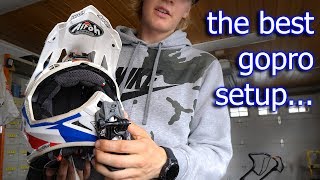 The Perfect GoPro Setup For Motocross  Mounting Tips And Smooth Footage For Hero 567 and Session [upl. by Leonelle]