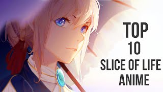 Top 10 Slice of Life Anime HINDI ft As An Otaku [upl. by Hanfurd]