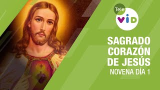 Novena al Sagrado Corazón de Jesús Día 1 🙏 7 de Junio 2023 Padre Pedro Justo Berrío  Tele VID [upl. by Aicrag]