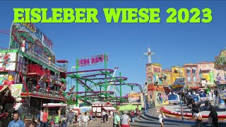 Eisleber Wiese 2023 Großartige Attraktionen auf dem größten Volksfest Mitteldeutschlands [upl. by Zoe]