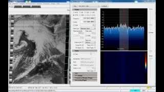 Receiving NOAA weather satellite using SDR and WXtoImg [upl. by Eilloh]