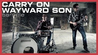 Carry On Wayward Son  Kansas  Iacovos feat George  Sample [upl. by Hairym]