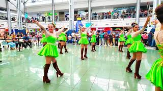 😱 Cachiporristas de Pellicer Marching Band en Plaza Merliot 2024 🔥🇸🇻💃 [upl. by Surtimed]