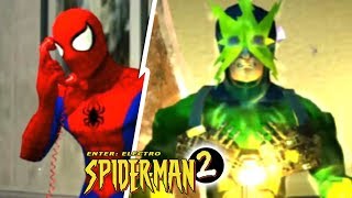 SpiderMan 2 Enter Electro All Cutscenes  Full Game Movie PS1 1080p [upl. by Emelia]