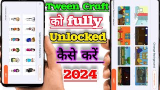 TweenCraft Mod APK Free Version 2024 All characters and background Unlocked [upl. by Monreal83]