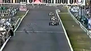 Piquet vs Senna  Try to overtake 1986 Portuguese Grand Prix [upl. by Lundgren]