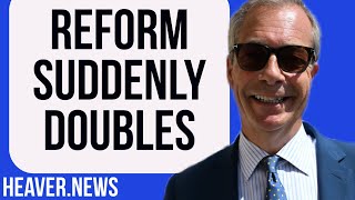 Reform UK Suddenly DOUBLES Triggering Meltdown [upl. by Keemahs]