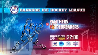 PANTHERS vs ICEBREAKERS  Bangkok Ice Hockey League 2024  Game 14 [upl. by Anah359]