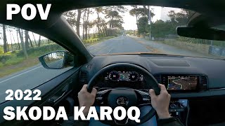 POV  New SKODA KAROQ 2022 [upl. by Mears225]