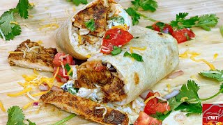 Loaded Chicken Burrito Recipe  Chicken Burrito  Taco Tuesday [upl. by Montgomery42]