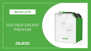 Installatie  DucoBox Energy Premium [upl. by Ayela]