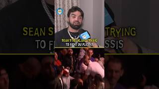 Mike Perry REACTS to Sean Strickland Dricus Du Plessis BRAWL UFC 296 [upl. by Nasus]