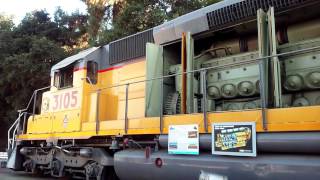 EMD SD402 start up at the Fairgrounds [upl. by Clerc910]