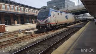 quotOld Clip Shot” Washington DC Union Station Railfanning Amtrak MARC VRE and Metro 61022 🚉🚊🛤️🏫 [upl. by Anastase897]