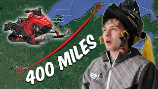 Snowmobiling across the midwest The longest ride ever [upl. by Aicemat]