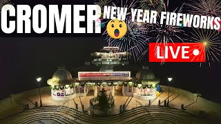 🔴 Cromer New Years Day FIREWORKS LIVE [upl. by Sadiras540]