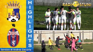 Highlights ASD Ostuni 1945 vs ASD Novoli Calcio 2 a 2  una bomba carta cambia la gara  Radiostuni [upl. by Meid650]