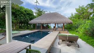 Raaya by Atmosphere  Two Bedroom Family Beach Villa with Pool Walkthrough [upl. by Leihcey]