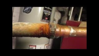 What happens if you put a galvanized and copper pipe together [upl. by Edwin]